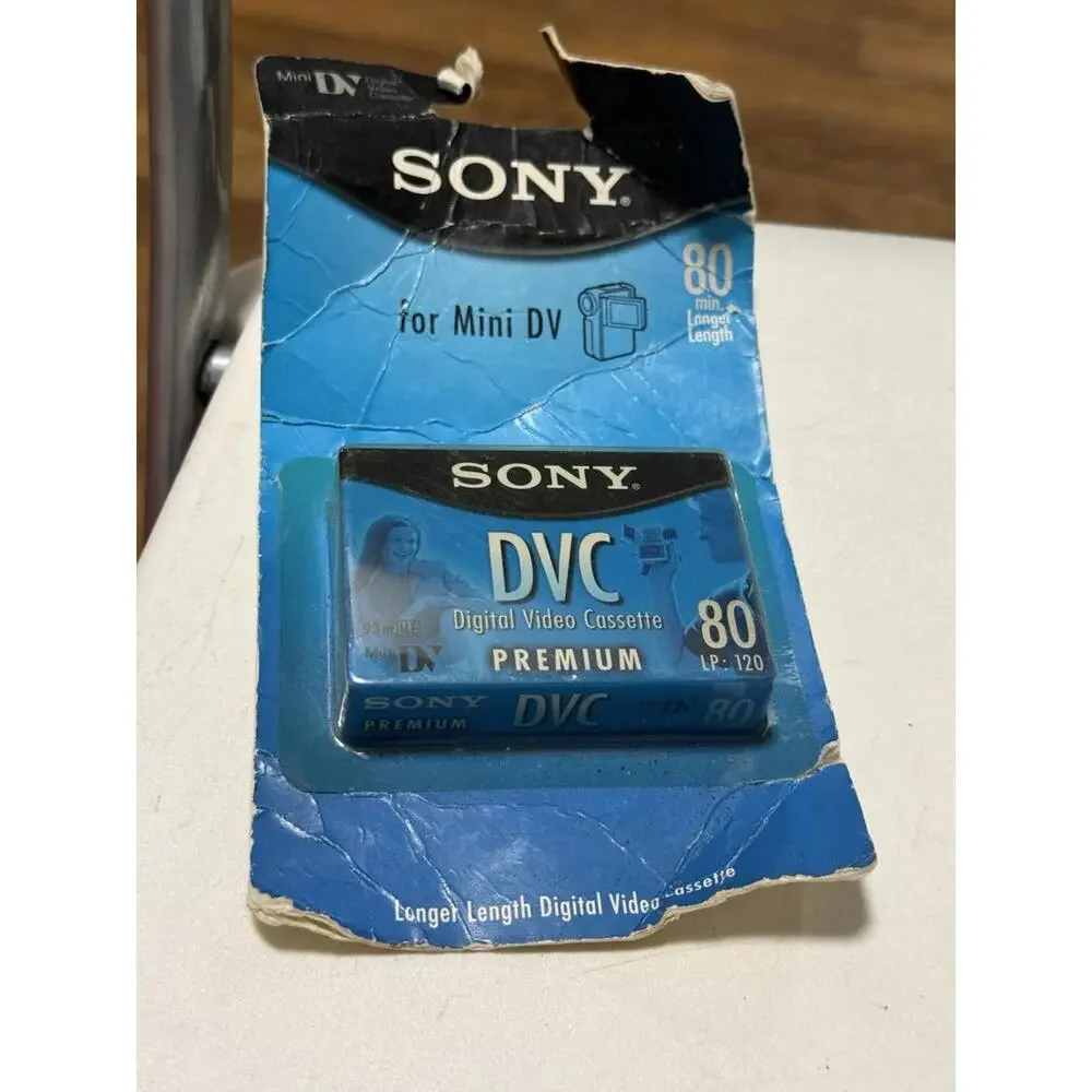 Sony DVC Mini DV Digital Video Cassette Brand New Premium 80 LP 120
